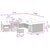Garden Sofa Set with Cushion 13 pcs Black 90 x 55 x 71 cm