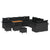 Garden Sofa Set with Cushion 13 pcs Black 90 x 55 x 71 cm