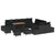 Garden Sofa Set with Cushion 13 pcs Black 110 x 55 x 71 cm