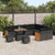 Garden Sofa Set 12 pcs Black 90 x 55 x 71 cm Poly Rattan