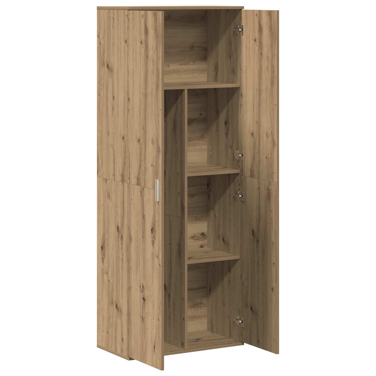 Highboard 70 x 33.5 x 180 cm Engineered Wood Artisan Oak