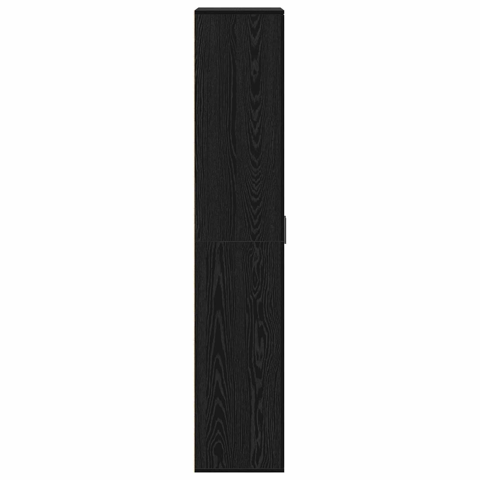 Highboard 70 x 33.5 x 180 cm Engineered Wood Black Oak