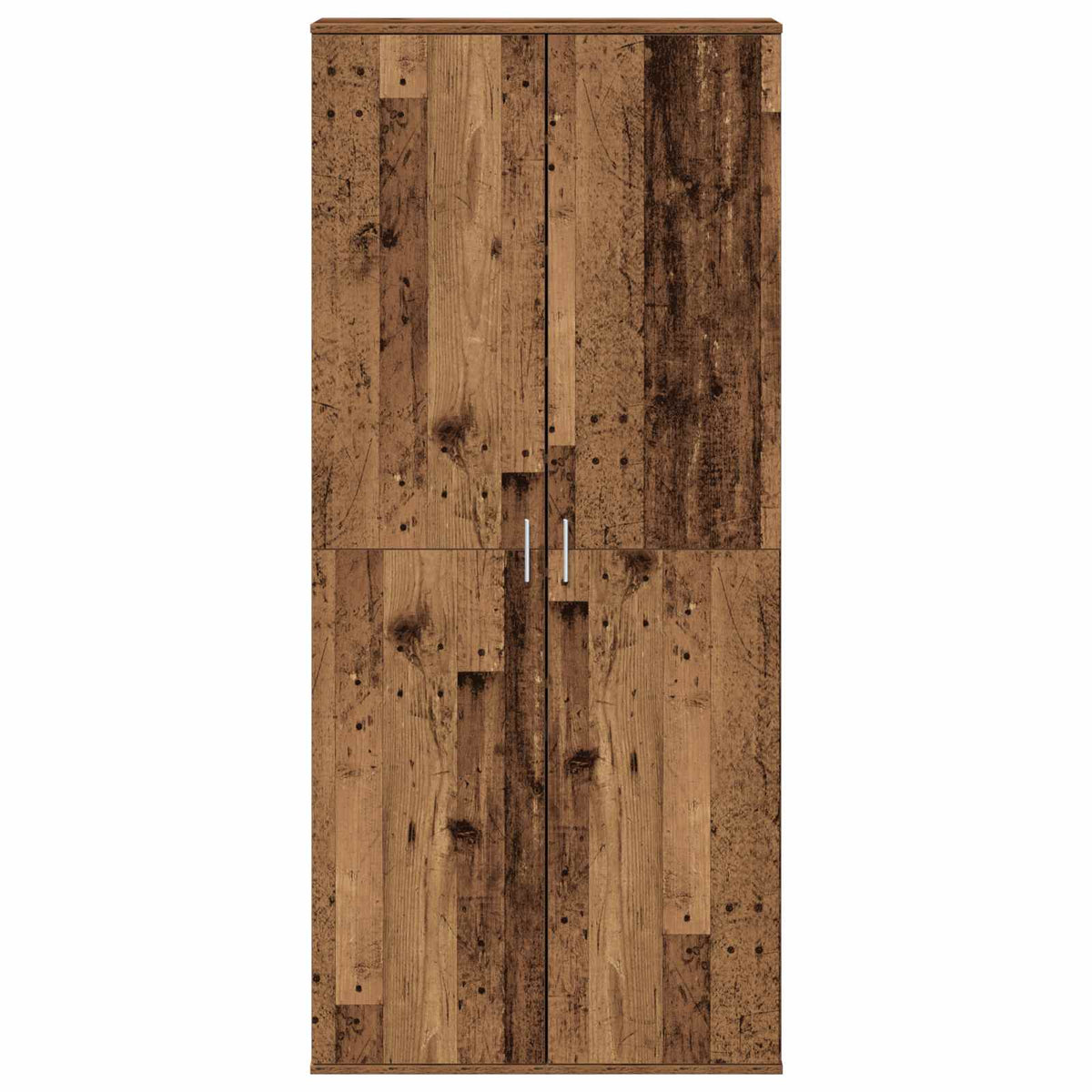 Highboard 80 x 39 x 178 cm Engineered Wood Old Wood
