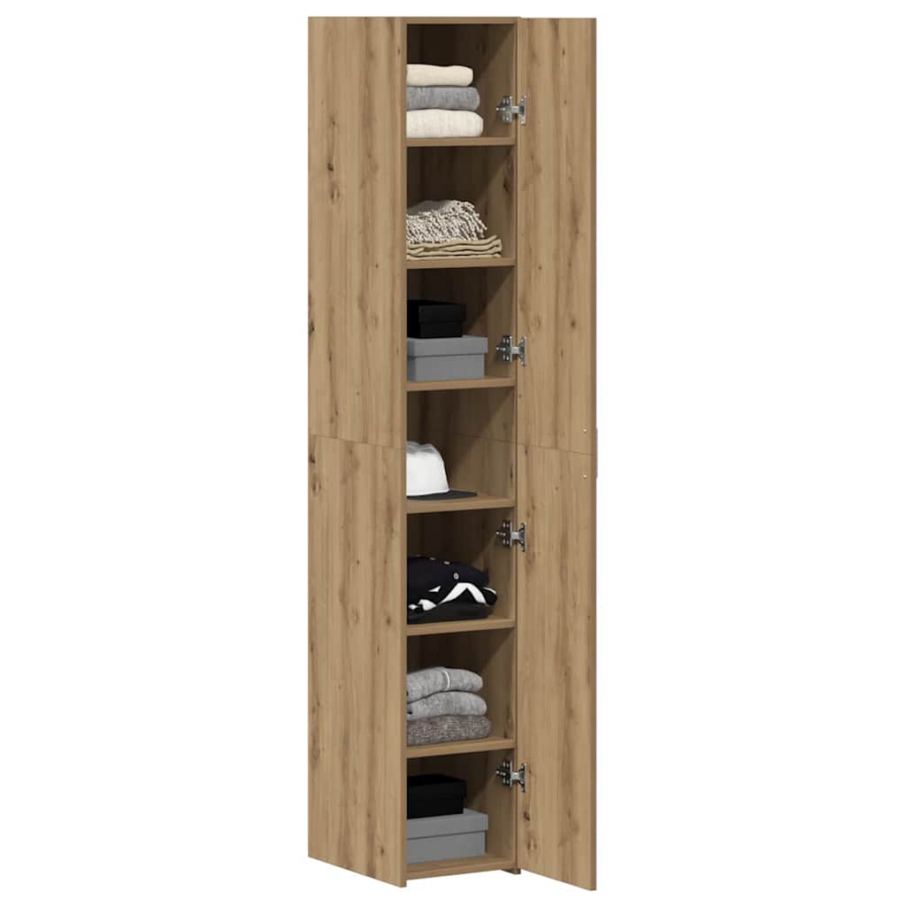 Highboard 2 pcs Artisan Oak 30 x 42,5 x 185 cm