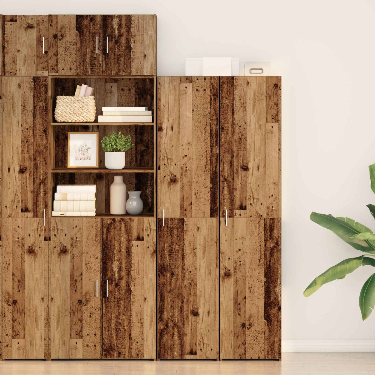 Highboard Old Wood 40 x 42,5 x 185 cm