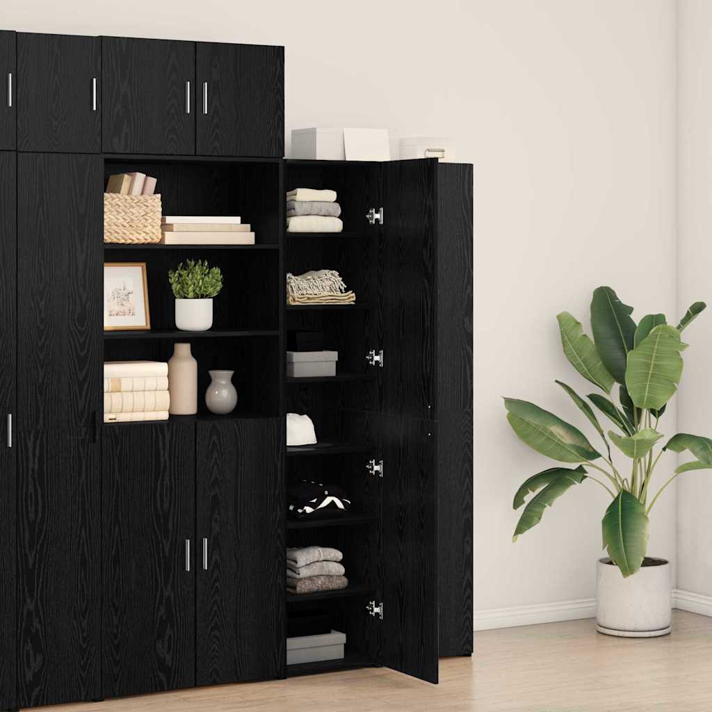 Highboard Black Oak 40 x 42,5 x 185 cm