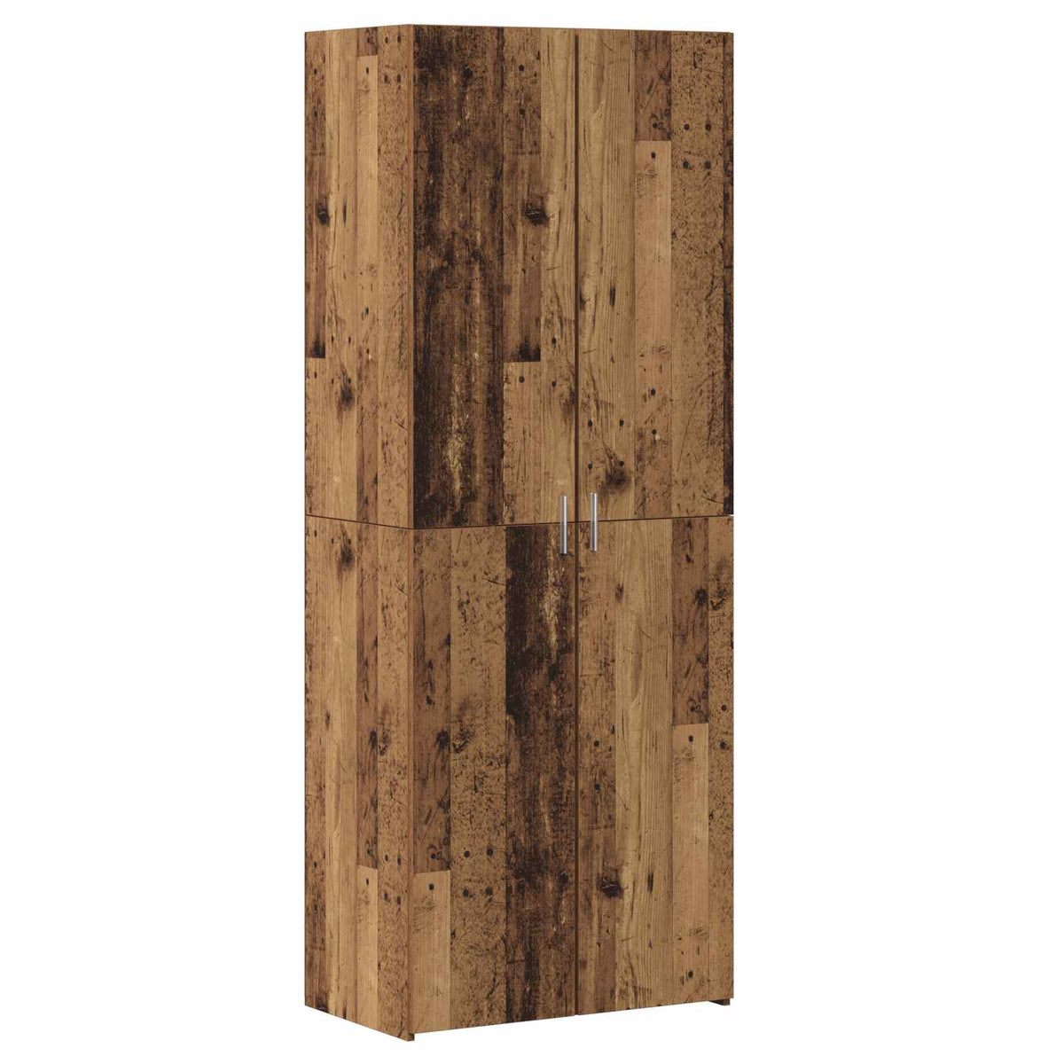 Highboard 2 pcs Old Wood 70 x 42,5 x 185 cm