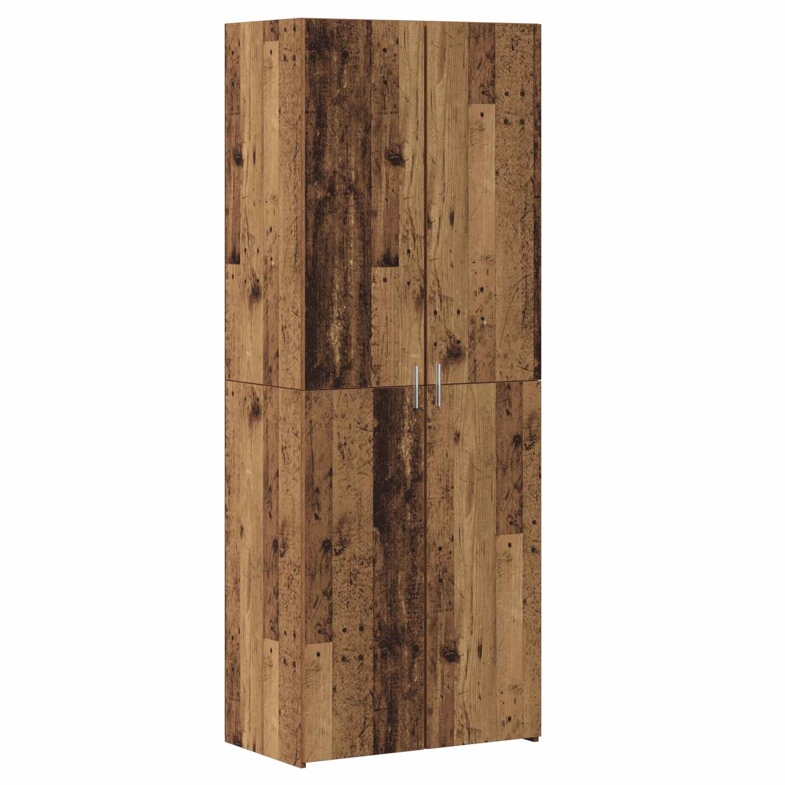 Highboard 2 pcs Old Wood 70 x 42,5 x 185 cm
