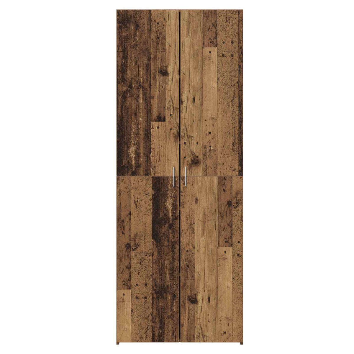 Highboard 2 pcs Old Wood 70 x 42,5 x 185 cm