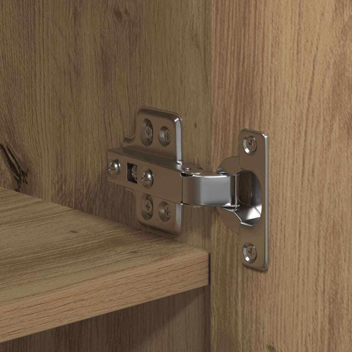 Highboard 2 pcs Artisan Oak 70 x 42,5 x 185 cm
