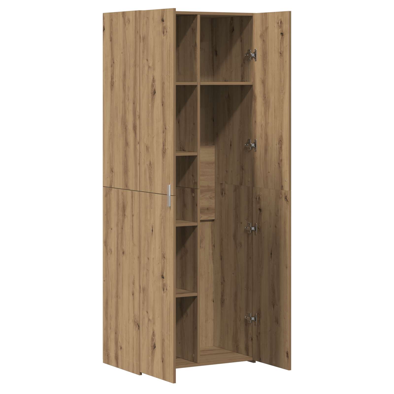 Highboard 2 pcs Artisan Oak 70 x 42,5 x 185 cm
