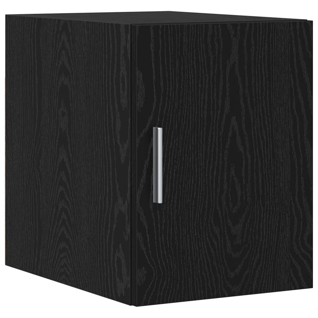 Storage Cabinet 2 pcs Black Oak 30 x 42,5 x 225 cm