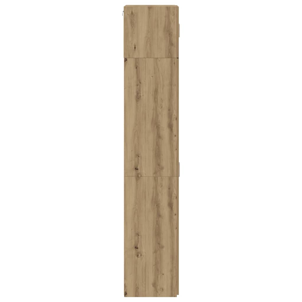 Storage Cabinet 3 pcs Artisan Oak