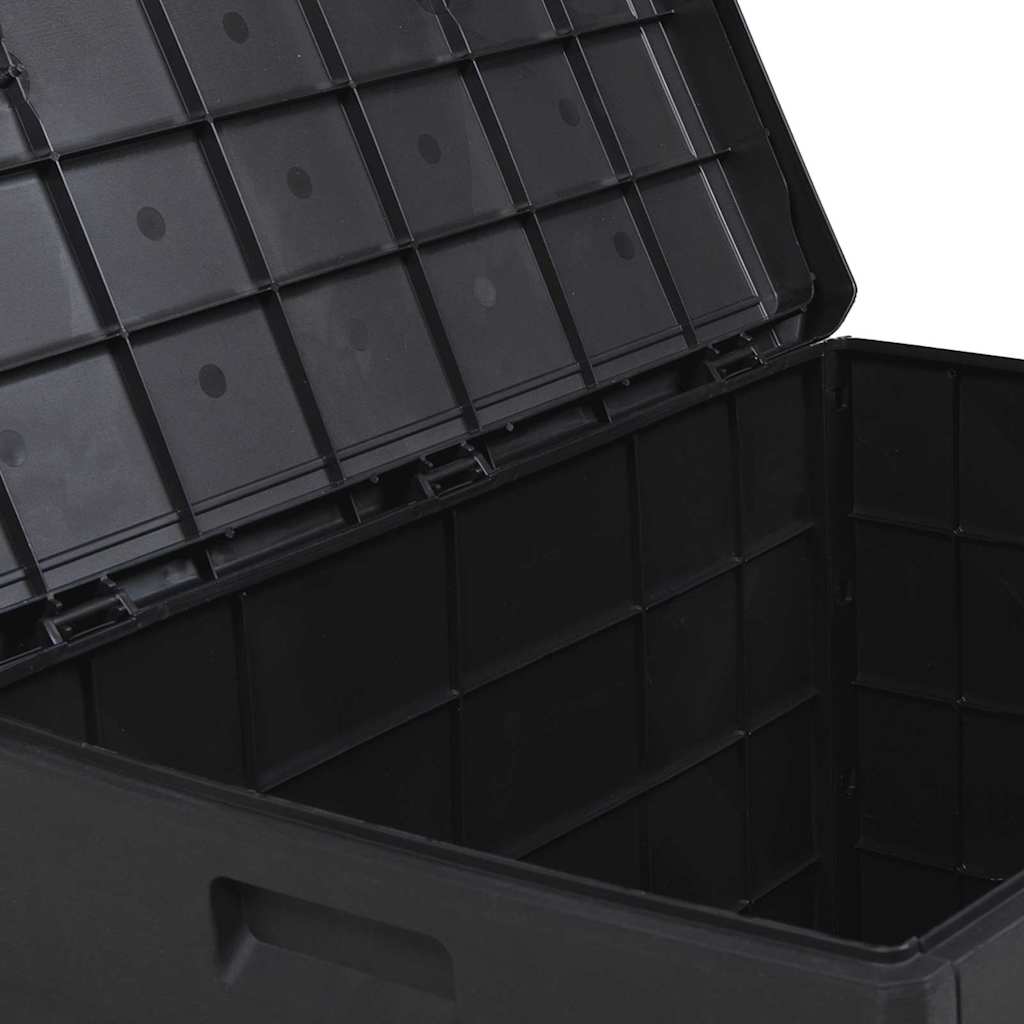 Garden Storage Box Anthracite 77,5 x 54,5 x 53 cm Plastic