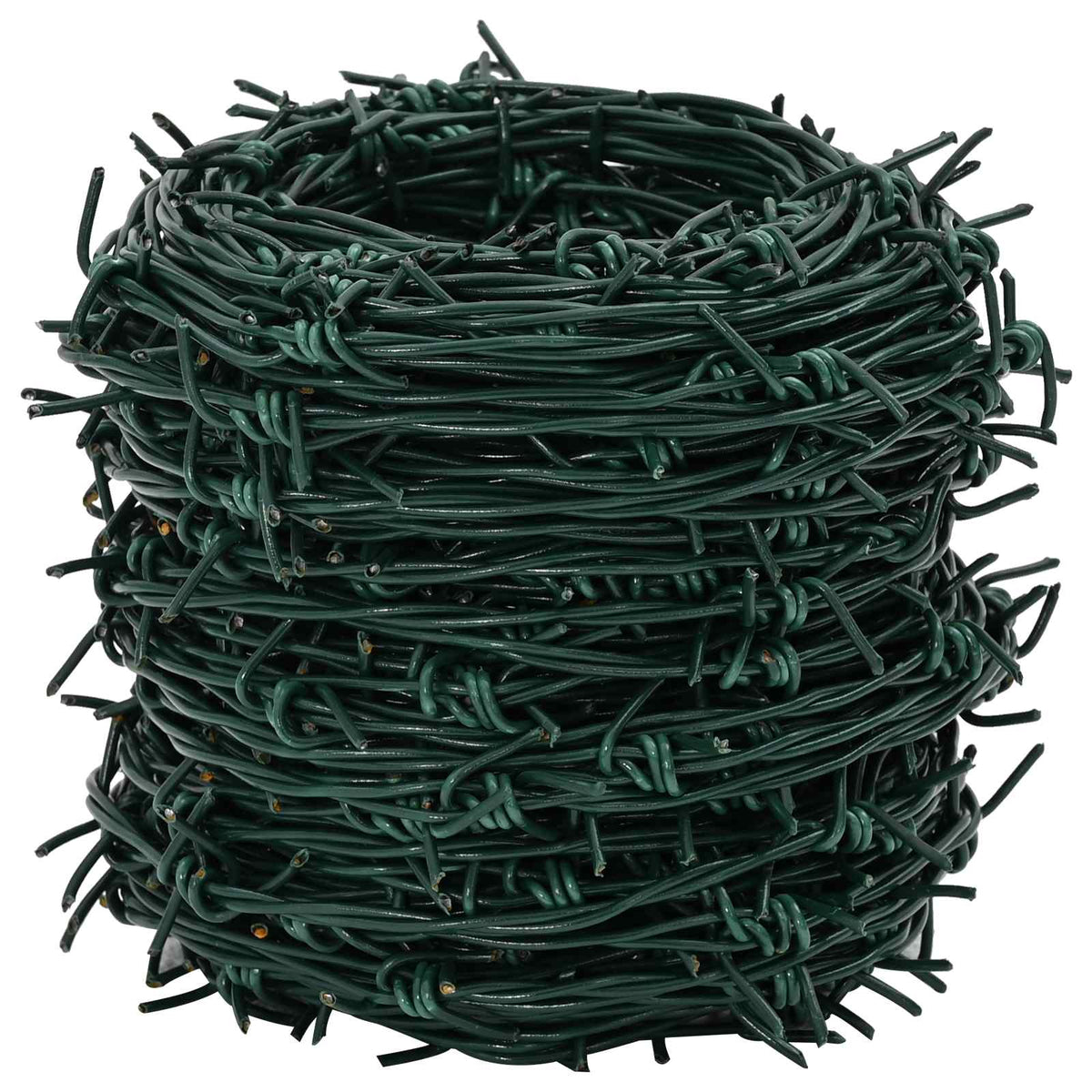 Barbed Wire Green 100 m Hot-dip Galvanised Steel