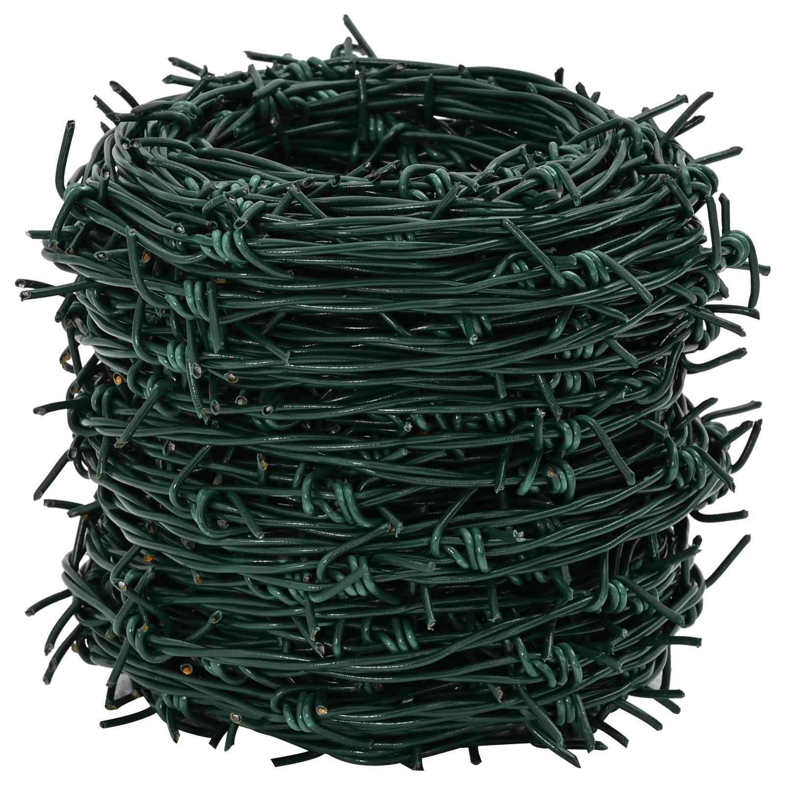 Barbed Wire Green 100 m Hot-dip Galvanised Steel