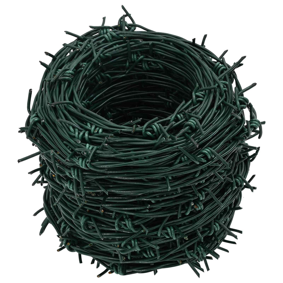 Barbed Wire Green 100 m Hot-dip Galvanised Steel