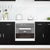 Oven cabinet Black oak 60 x 46 x 81.5 cm Engineered wood