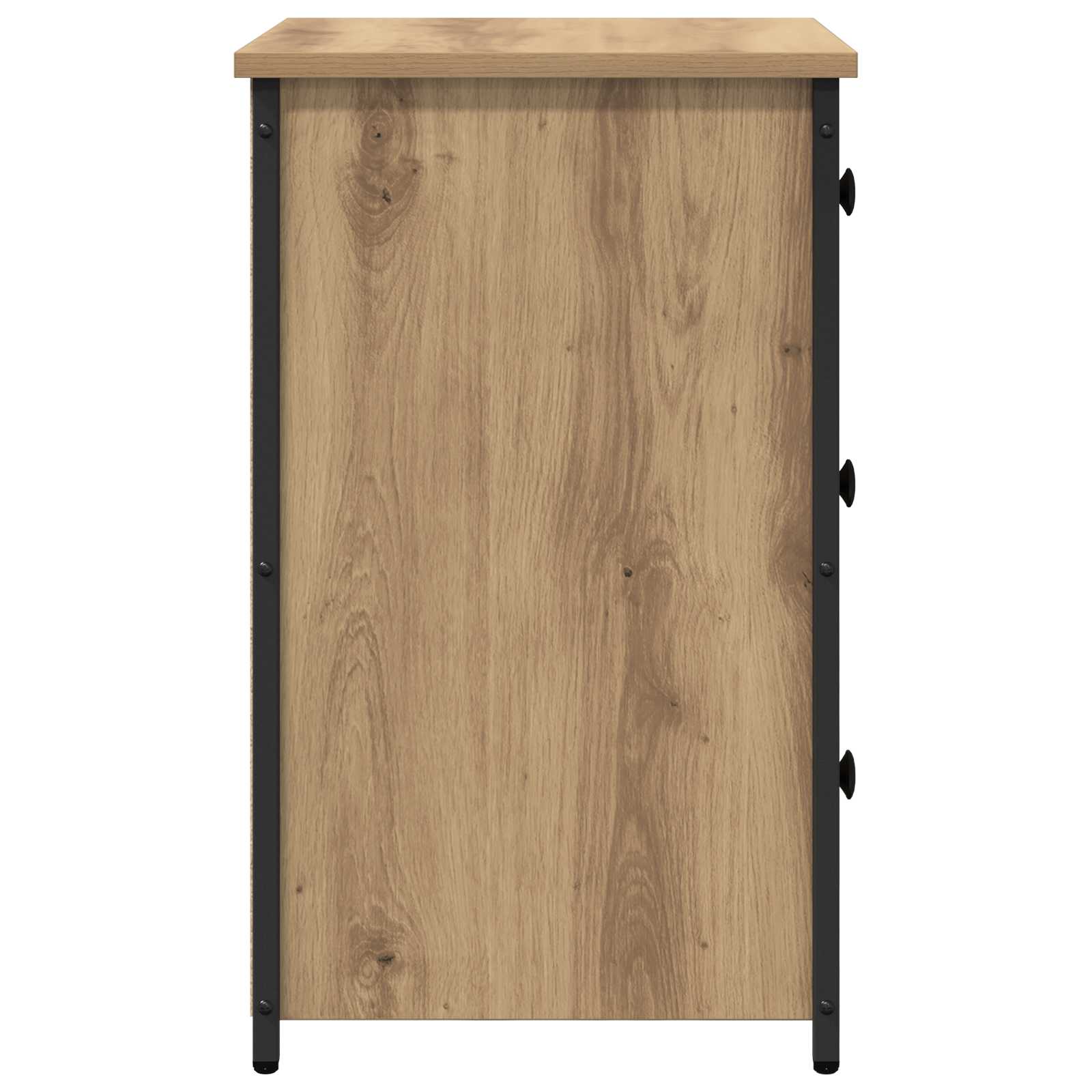 Bedside Cabinet with Drawer 2 pcs Brown 40 x 36 x 60 cm
