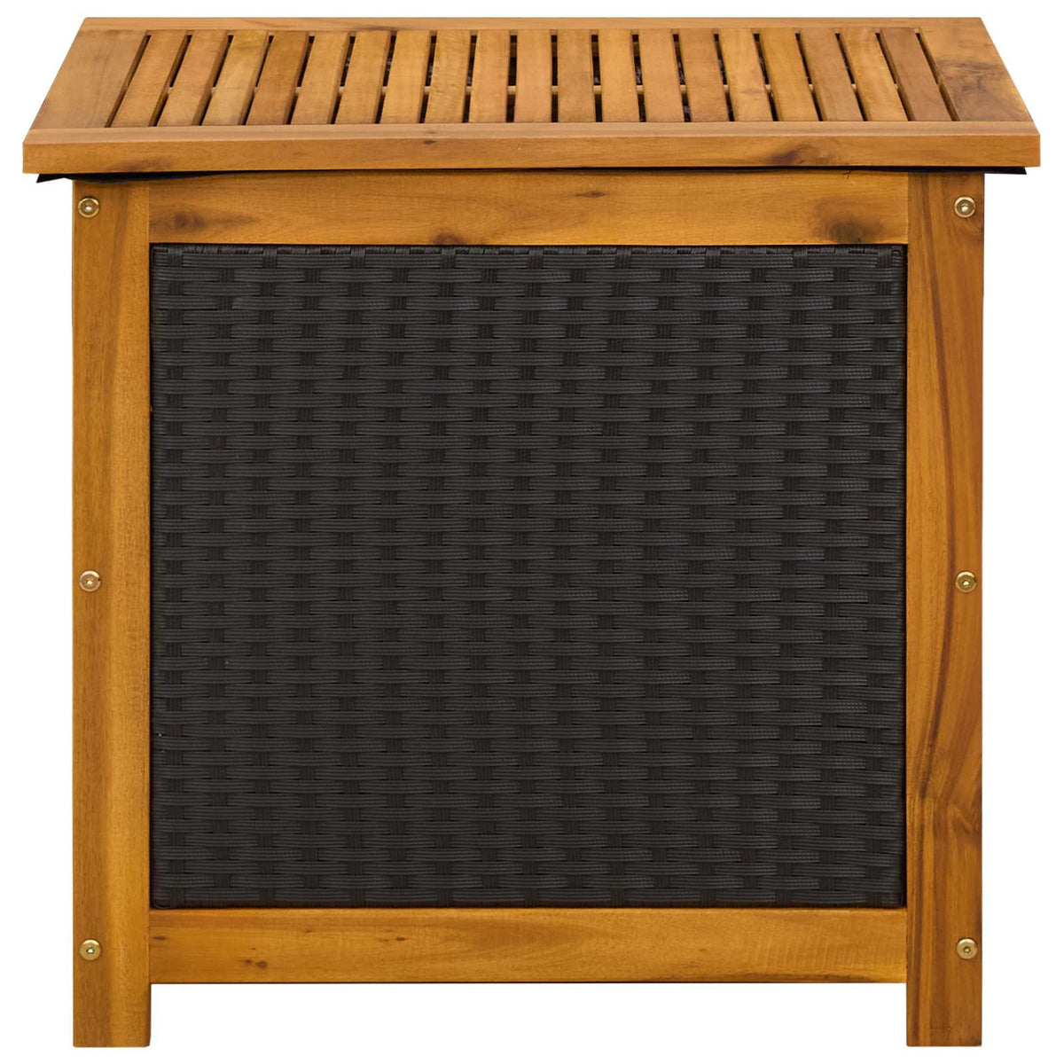 Garden Storage Box 185 L Solid Acacia Wood 60 x 50 x 56 cm