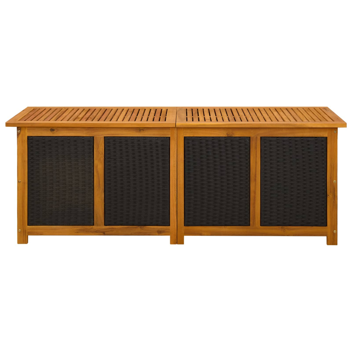 Garden Storage Box 243 L Solid Acacia Wood 150 x 50 x 56 cm