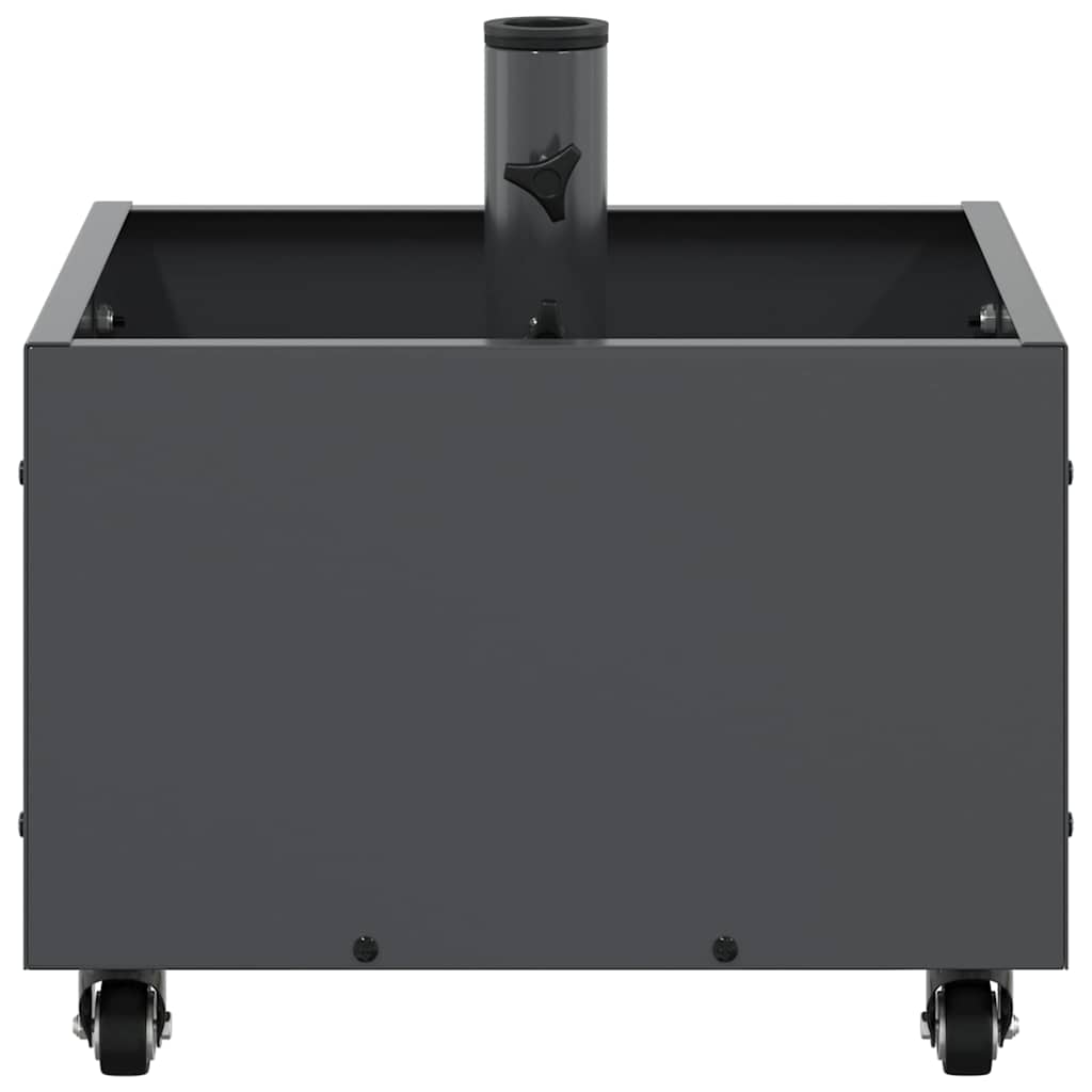 Parasol Base Manual Anthracite 45 x 45 x 45 cm Steel