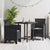 Garden Chair 2 pcs Anthracite 53 x 49 x 85 cm PP