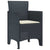 Garden Chair 2 pcs Anthracite 53 x 49 x 85 cm PP