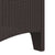 Garden Chair 2 pcs Brown 53 x 49 x 85 cm PP
