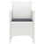 Garden Chair 2 pcs White 53 x 49 x 85 cm PP
