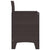 Garden Chair 4 pcs Brown 53 x 49 x 85 cm PP