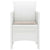 Garden Chair 4 pcs White 53 x 49 x 85 cm PP