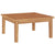 Garden Bench Set with Cushion with Storage 5 pcs Brown and Grey