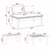 Garden Bench Set with Cushion with Storage 5 pcs Brown and Grey