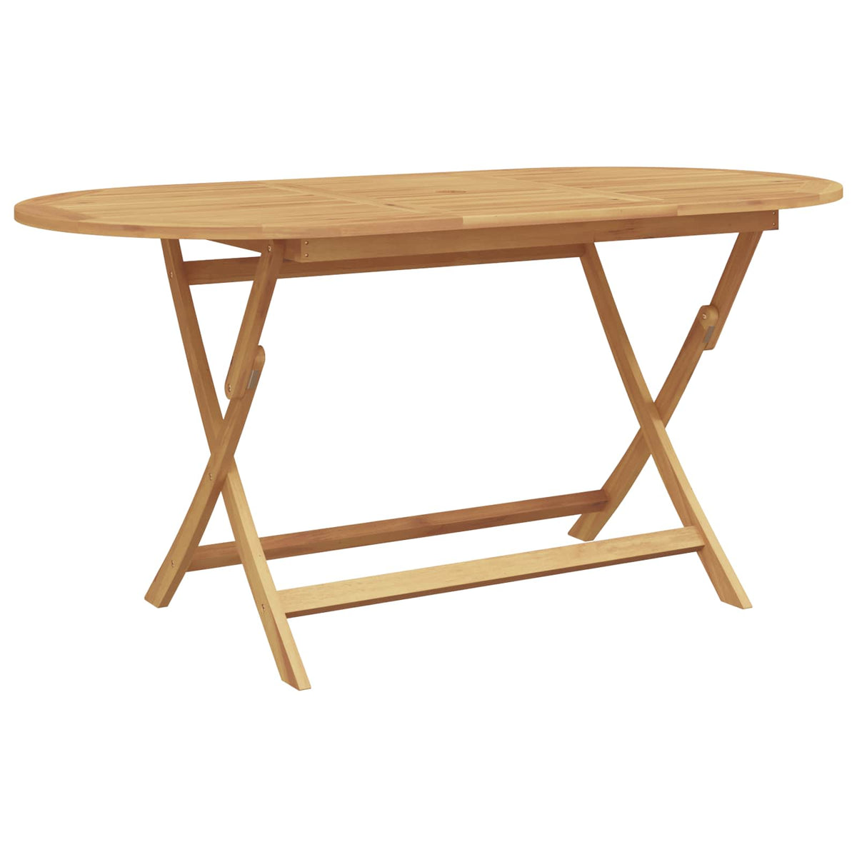 Garden Dining Set 7 pcs Brown Solid Teak Wood