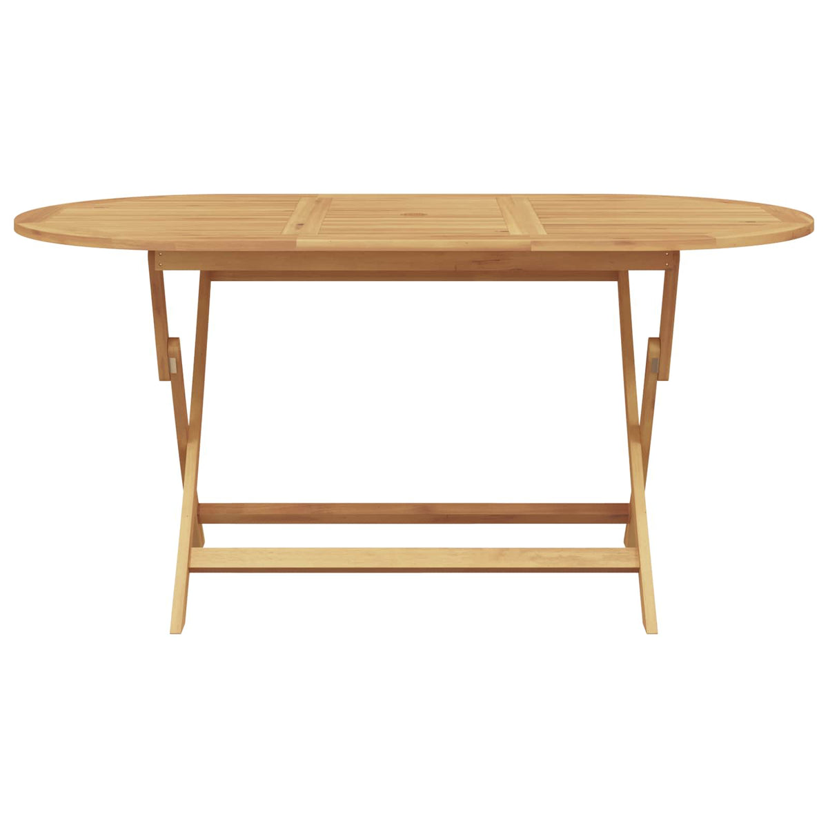 Garden Dining Set 7 pcs Brown Solid Teak Wood