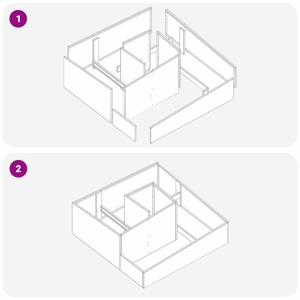 Garden Planter Black 100 x 100 x 50 cm Cold-rolled Steel