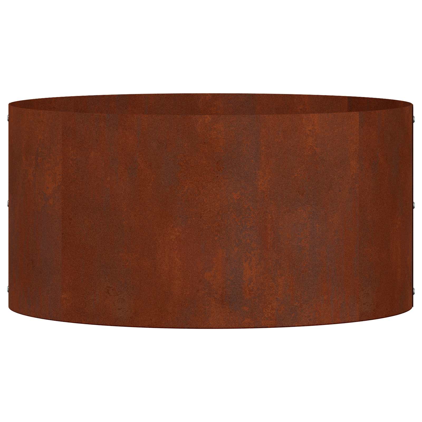 Planter Ring Brown 40 x 40 x 20 cm Weathering Steel