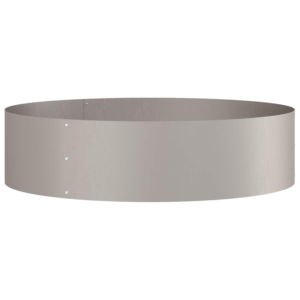 Planter Ring Brown 80 x 80 x 20 cm Weathering Steel