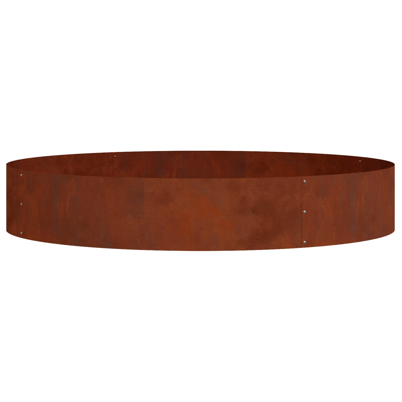 Planter Ring 5 pcs Rusty 120 x 120 x 20 cm Weathering Steel