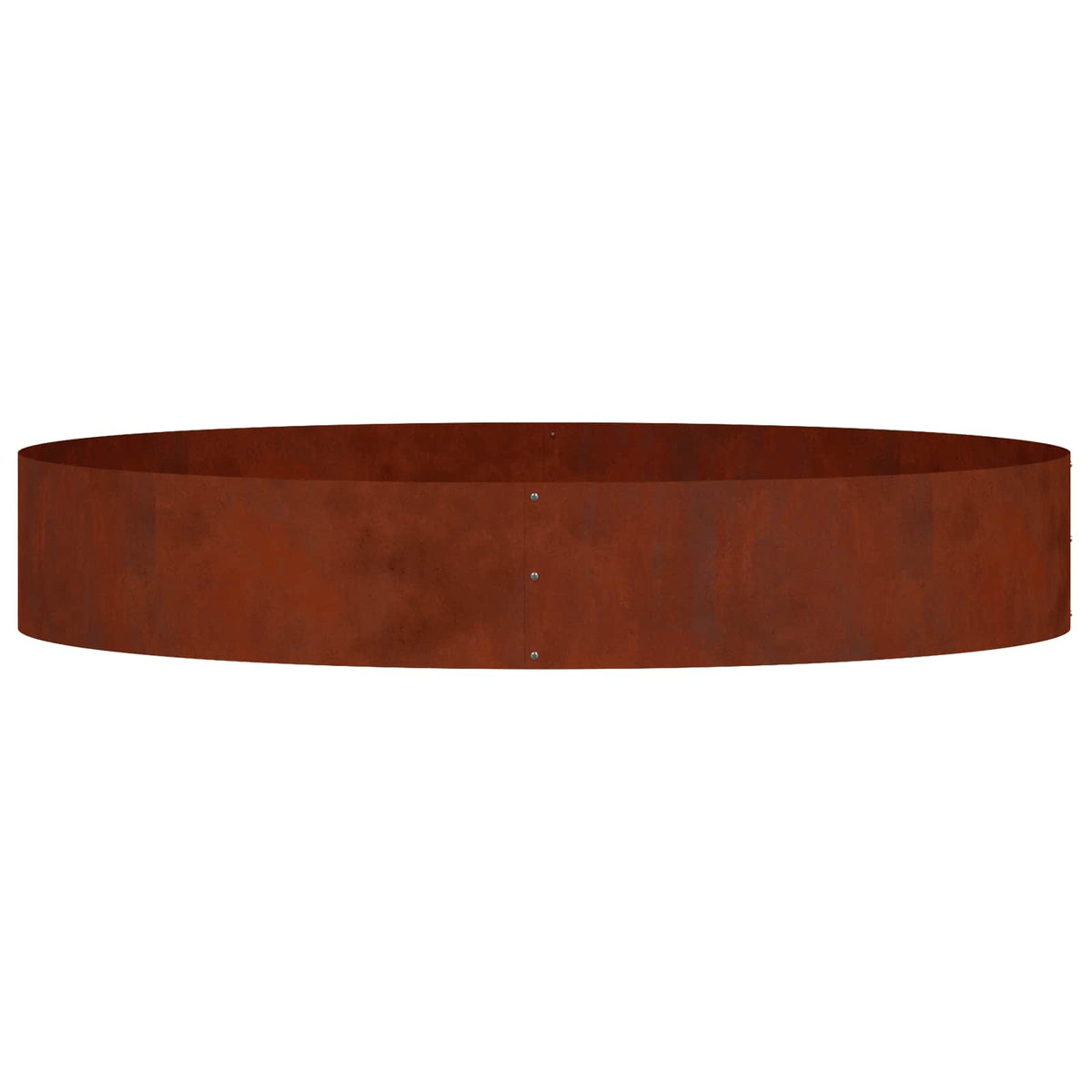 Planter Ring 5 pcs Rusty 120 x 120 x 20 cm Weathering Steel
