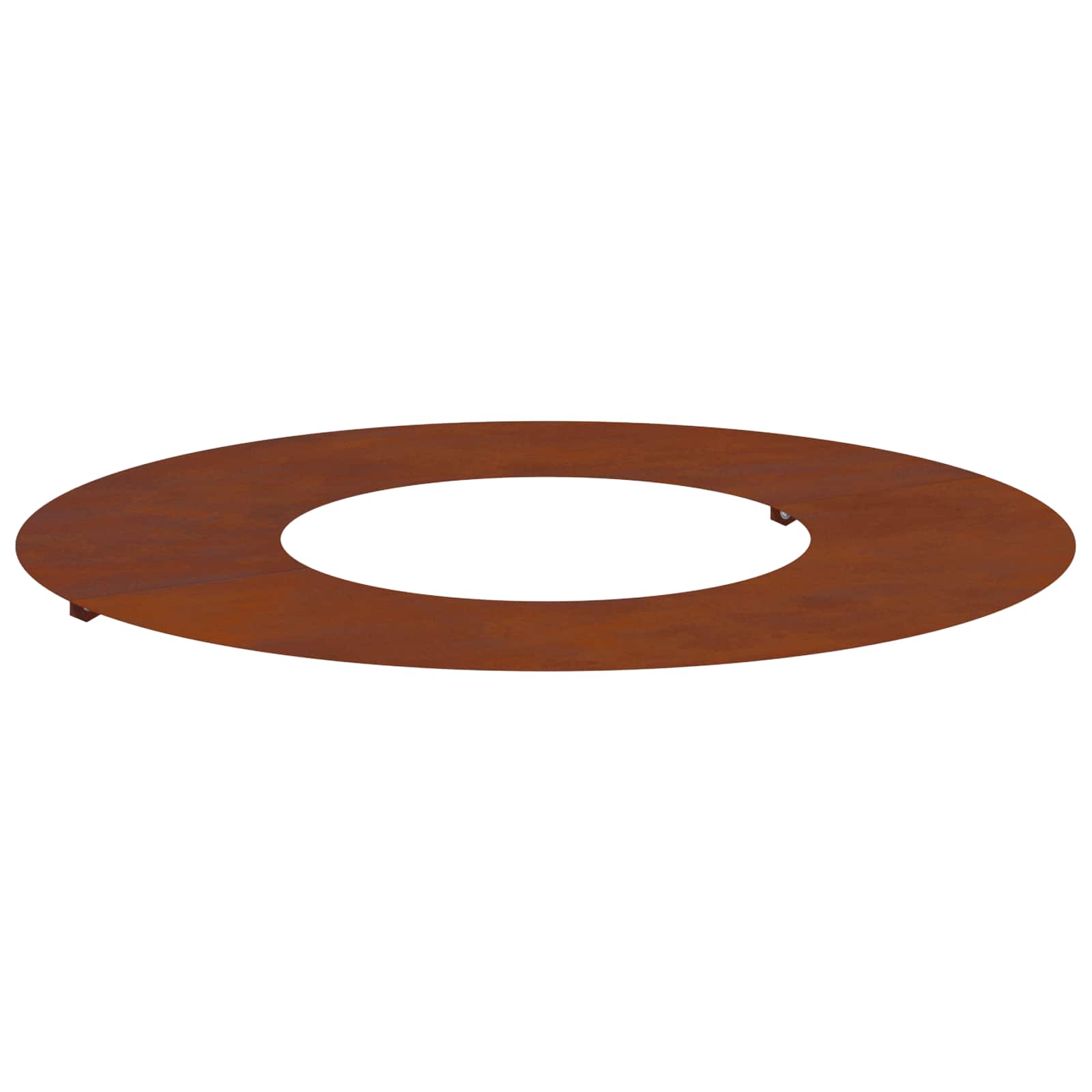 suitable for Flat Tree Ring Brown Ø30 / 60 cm Weathering Steel