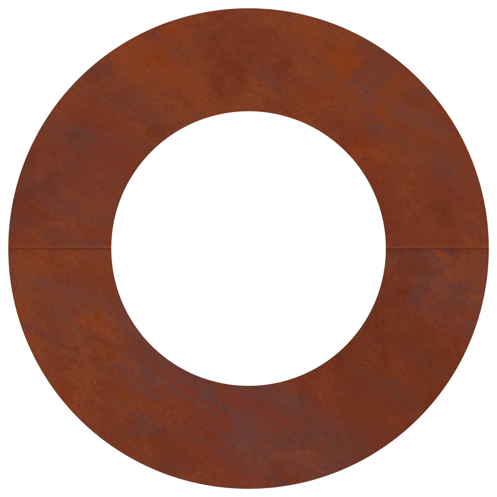 suitable for Flat Tree Ring Brown Ø40 / 70 cm Weathering Steel