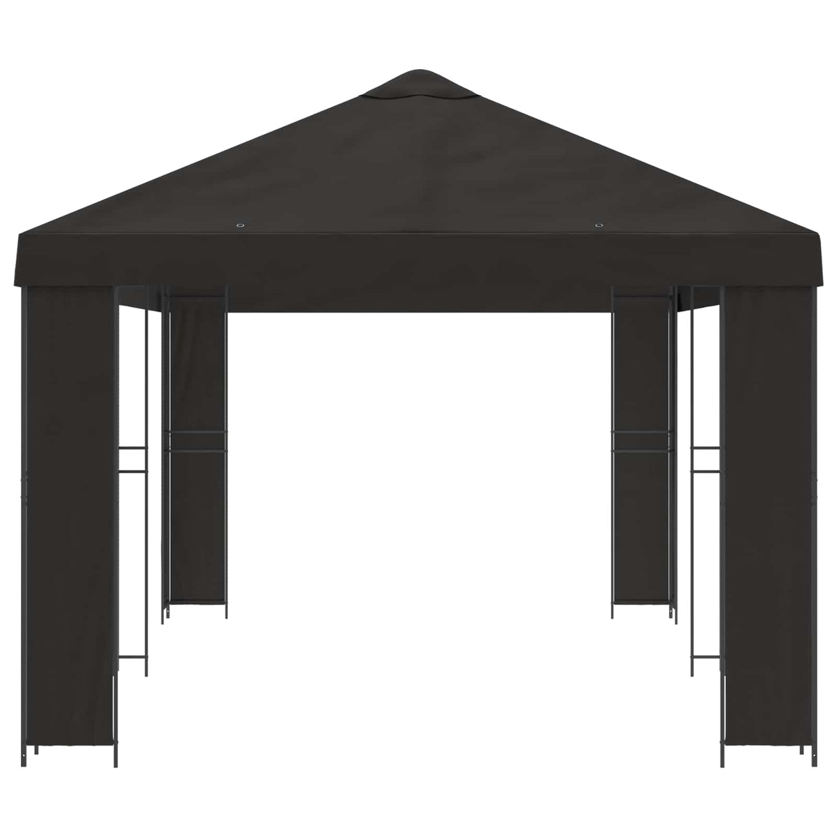 Garden Gazebo 6 x 3 m Anthracite Polyester and Steel 190