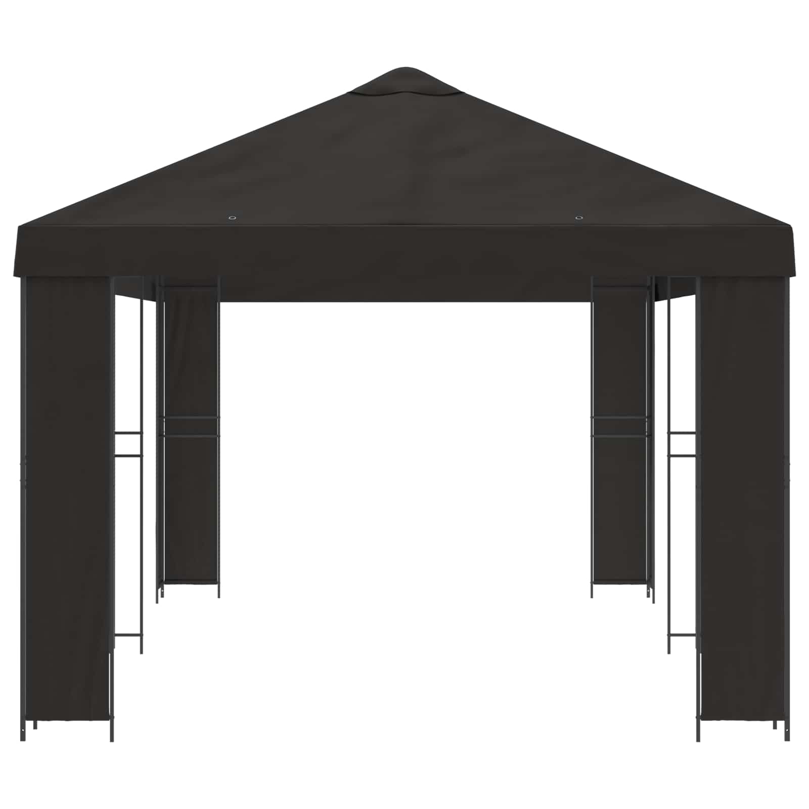 Garden Gazebo 6 x 3 m Anthracite Polyester and Steel 190