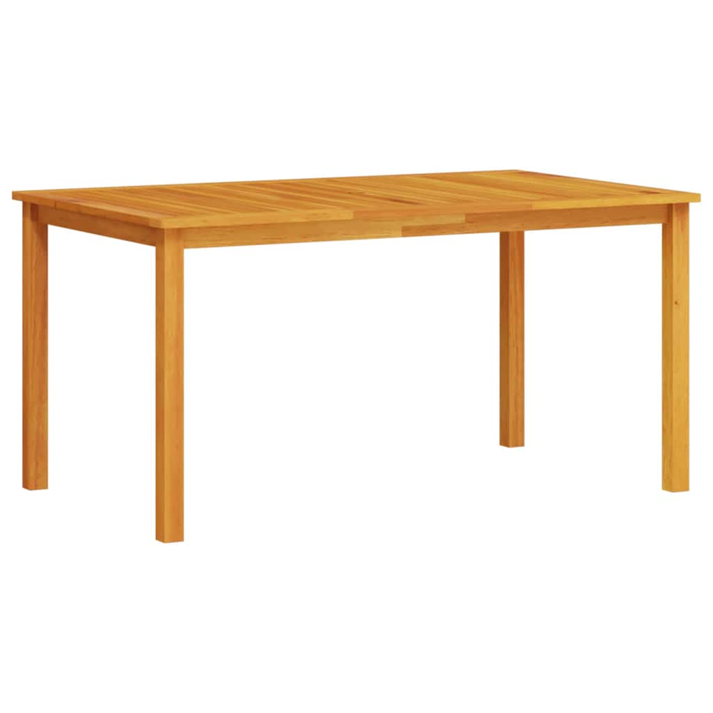 Garden Dining Set 7 pcs Brown Solid Acacia Wood