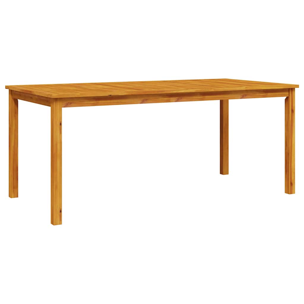 Garden Dining Set 7 pcs Brown Solid Acacia Wood