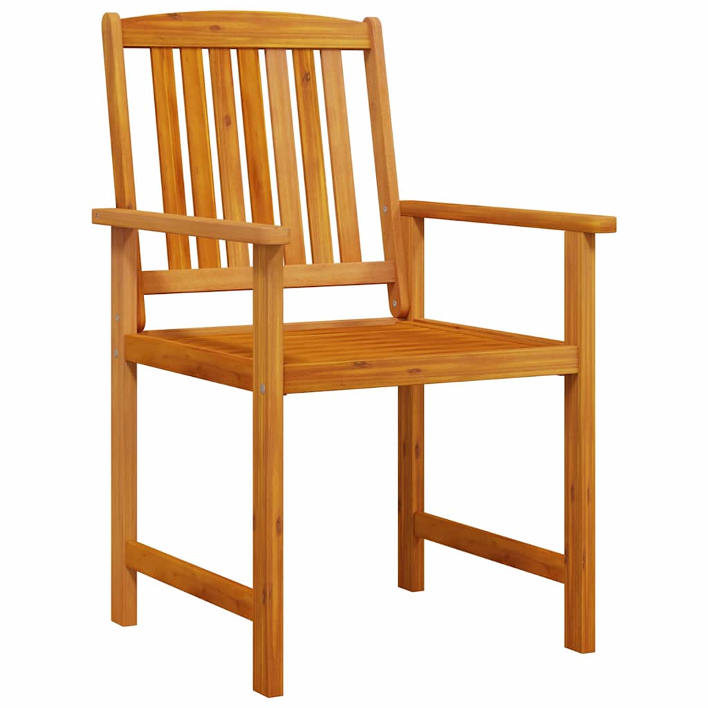 Garden Dining Set 7 pcs Brown Solid Acacia Wood