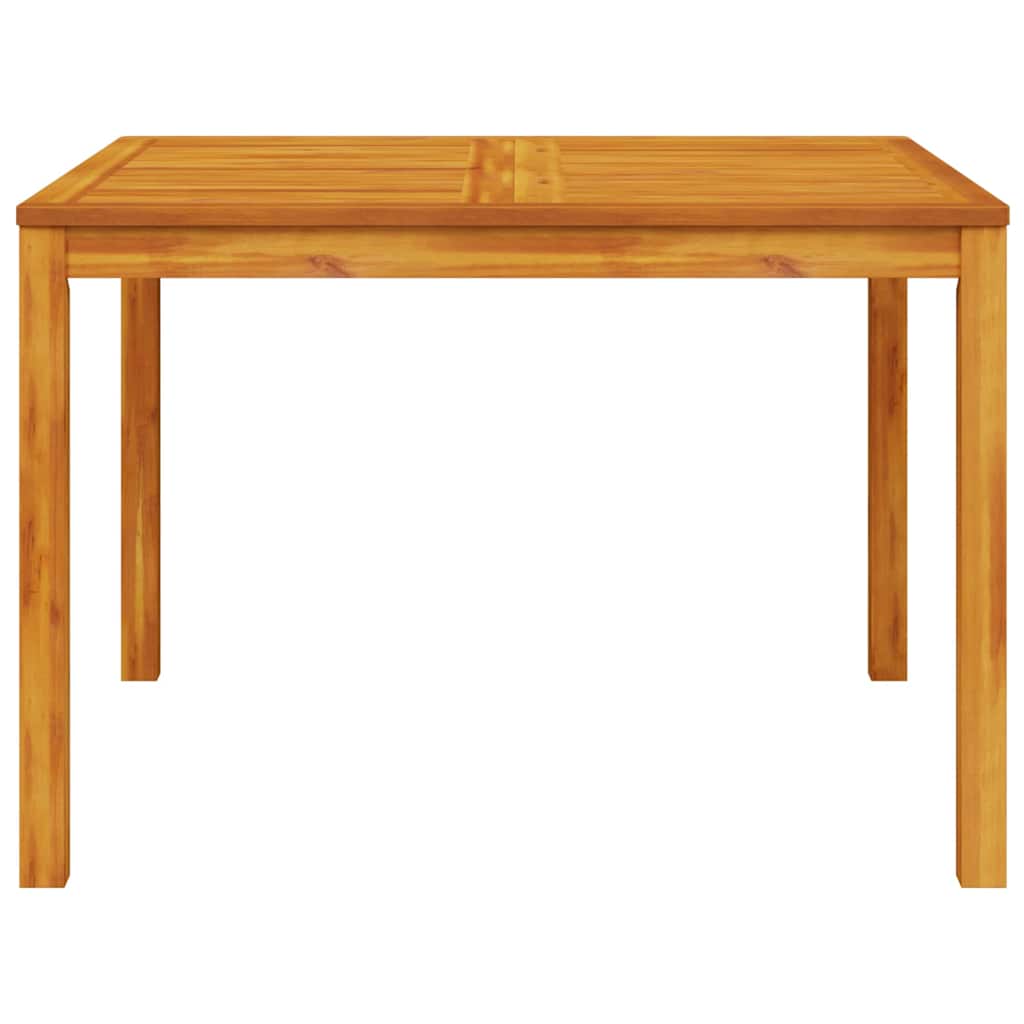 Garden Dining Set 9 pcs Brown Solid Acacia Wood