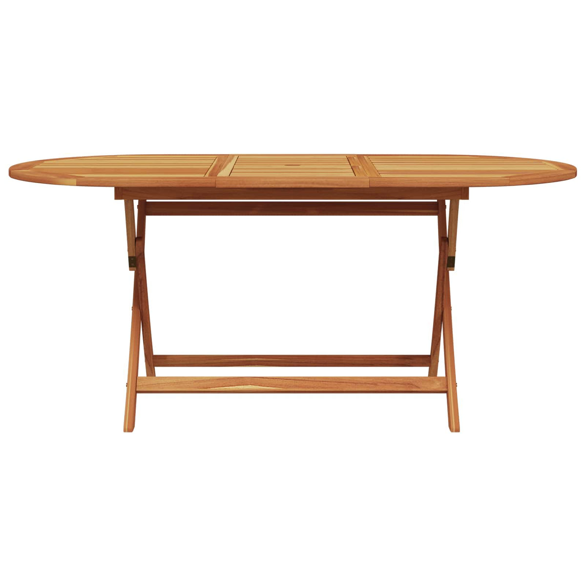 Garden Dining Set Folding 5 pcs Black Solid Acacia Wood